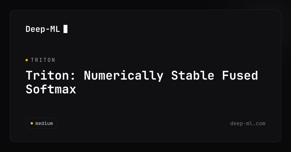 Deep-ML | Problem